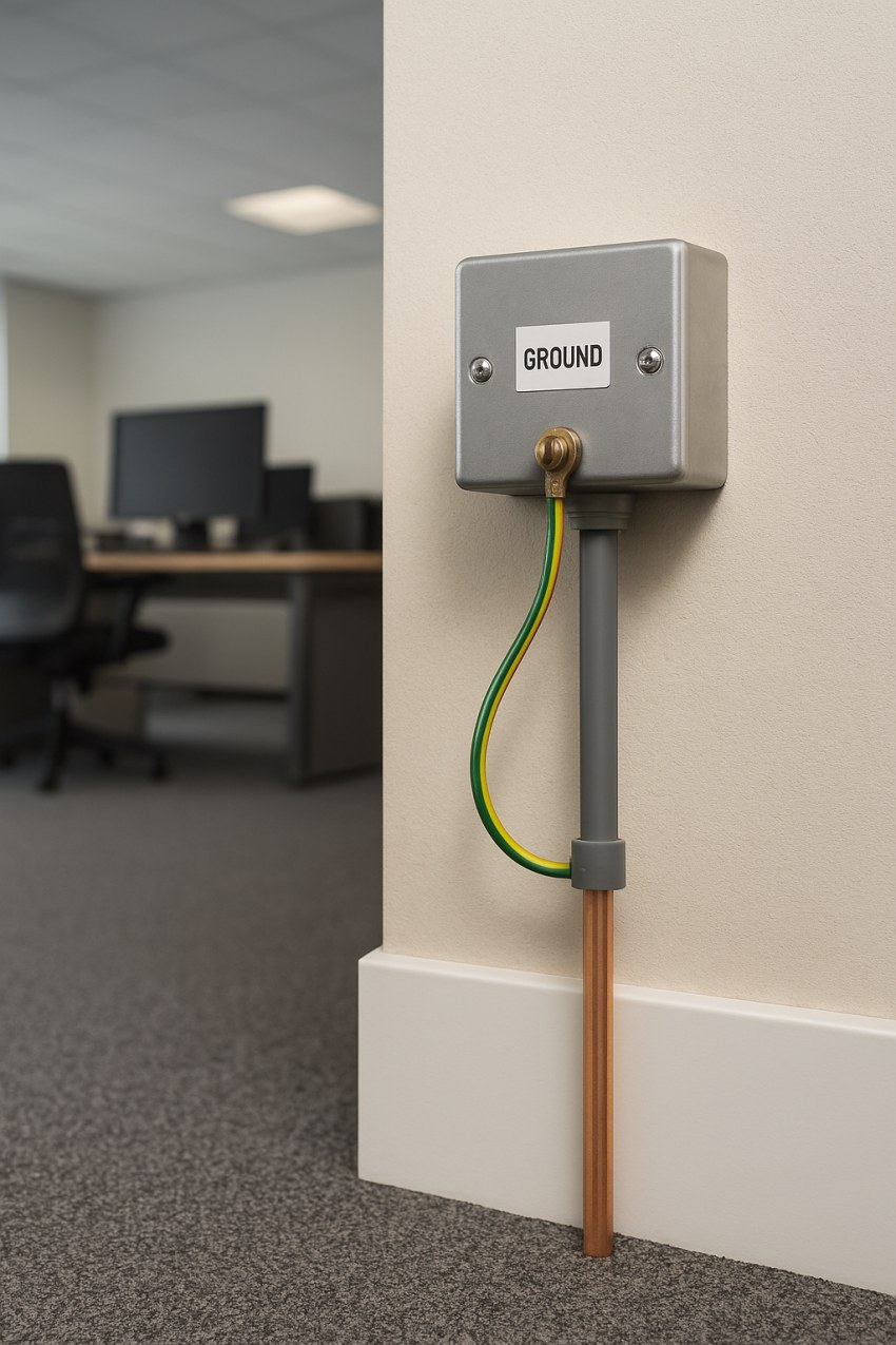 اهمیت سیستم ارت در مراکز اداری