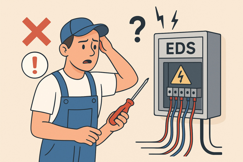 ۱۰ خطای رایج در نصب EDS و راه حل ها 1 10 اشتباه رایج در نصب EDS