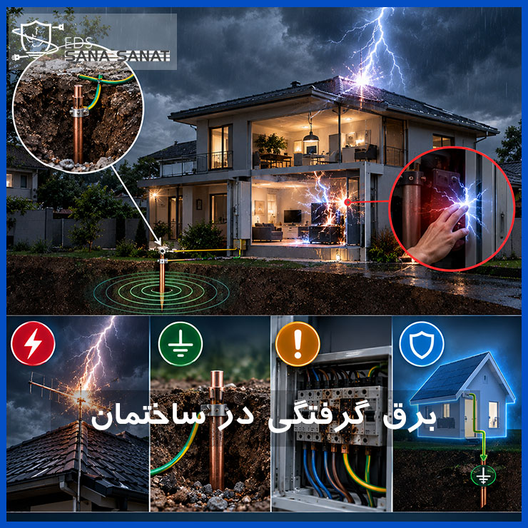 چرا برخی ساختمانها با وجود چاه ارت همچنان برقگرفته میشوند؟ 3 چرا برخی ساختمانها با وجود چاه ارت همچنان برقگرفته میشوند؟ 2