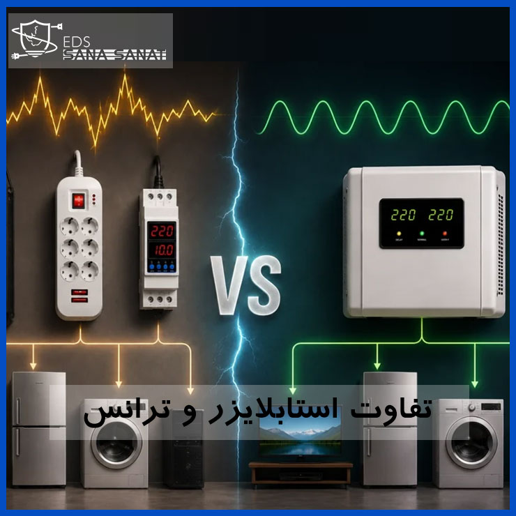 استابلایزر چیست و چه تفاوتی با ترانس اتوماتیک و محافظ معمولی دارد؟ 4 استابلایزر چیست و چه تفاوتی با ترانس اتوماتیک و محافظ معمولی دارد؟ 3