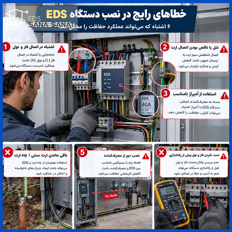 ۱۰ خطای رایج در نصب EDS و راه حل ها 4 ۱۰ خطای رایج در نصب EDS و راه حل ها 3