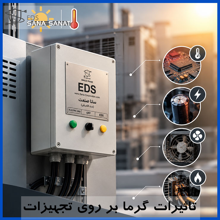 چرا تجهیزات الکترونیکی در گرمای تابستان بیشتر خراب میشوند؟ 5 چرا تجهیزات الکترونیکی در گرمای تابستان بیشتر خراب میشوند؟ 4
